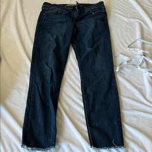 Joe’s Skinny Ankle Raw Hem